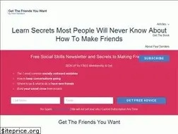 Sites similar to getthefriendsyouwant.com