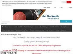 Sites similar to gettheneedle.co.uk