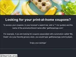 Sites similar to getthesavings.com