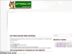 Sites similar to gettheskill.com