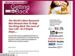 Sites similar to gettinghimback.com
