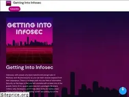 Sites similar to gettingintoinfosec.com