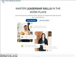 Sites similar to gettingpeopleright.com