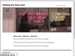 Sites similar to gettingthevoiceout.org