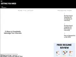 Sites similar to gettingyouhired.com