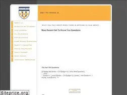 Sites similar to gettoknowu.com