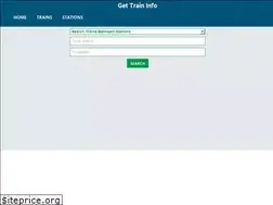 Sites similar to gettraininfo.com
