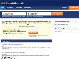 Sites similar to gettranslationjobs.com