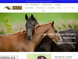 Sites similar to gettyequinenutrition.biz