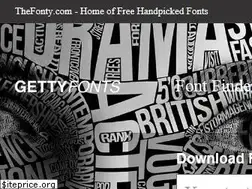 Sites similar to gettyfonts.com