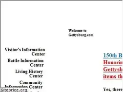 Sites similar to gettysburg.com