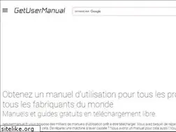 Sites similar to getusermanual.fr