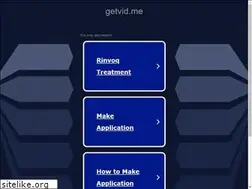 Sites similar to getvid.me