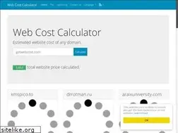 Sites similar to getwebcost.com