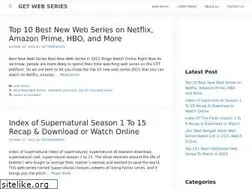 Sites similar to getwebseries.com