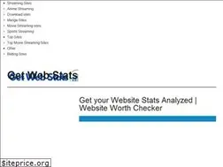 Sites similar to getwebstats.info