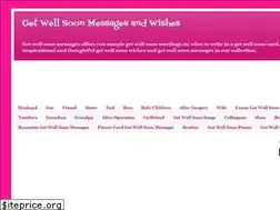 Sites similar to getwellsoonmessage.blogspot.com