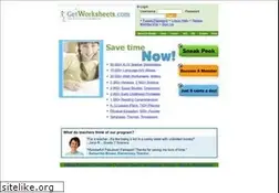 Sites similar to getworksheets.com