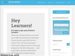 Sites similar to getyourdrivers.co.za