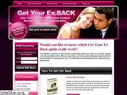 Sites similar to getyourexback-ebook-reviews.com