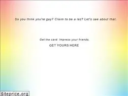 Sites similar to getyourgaycard.com