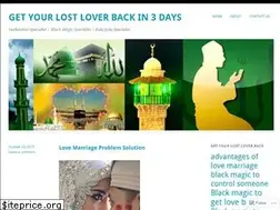 Sites similar to getyourlostloverback.wordpress.com