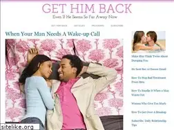 Sites similar to getyourmanback.com