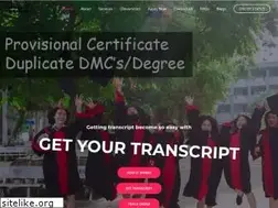 Sites similar to getyourtranscript.in