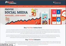 Sites similar to getyoutubesubscribers.com