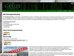 Sites similar to geuzegenootschap.be