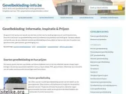 Sites similar to gevelbekleding-info.be