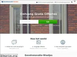 Sites similar to gevelrenovatie-weetjes.be