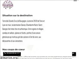 Sites similar to gevreynuitstourisme.com