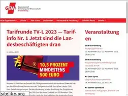 Sites similar to gew-brandenburg.de
