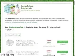 Sites similar to gewaechshaus-ratgeber.info