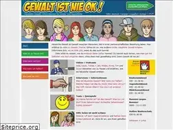 Sites similar to gewalt-ist-nie-okay.de
