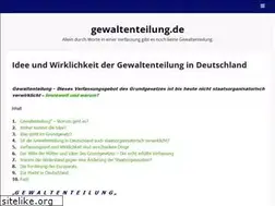 Sites similar to gewaltenteilung.de