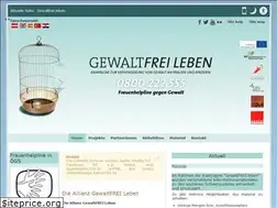 Sites similar to gewaltfreileben.at