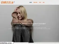 Sites similar to gewaltlos.de