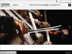 Sites similar to gewamusicusa.com