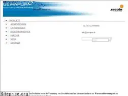 Sites similar to gewapur.de