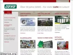 Sites similar to gewe.com
