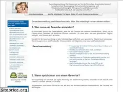 Sites similar to gewerbe-anmeldung.com