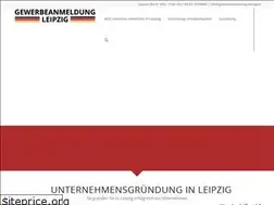 Sites similar to gewerbeanmeldung-leipzig.de