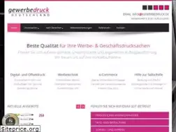 Sites similar to gewerbedruck.de