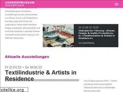 Sites similar to gewerbemuseum.ch