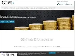 Sites similar to gewi.de