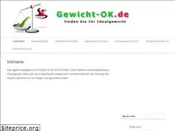 Sites similar to gewicht-ok.de
