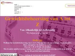 Sites similar to gewichtsbeheersingvanatotz.nl