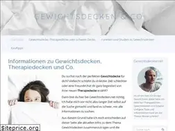 Sites similar to gewichtsdecken.net
